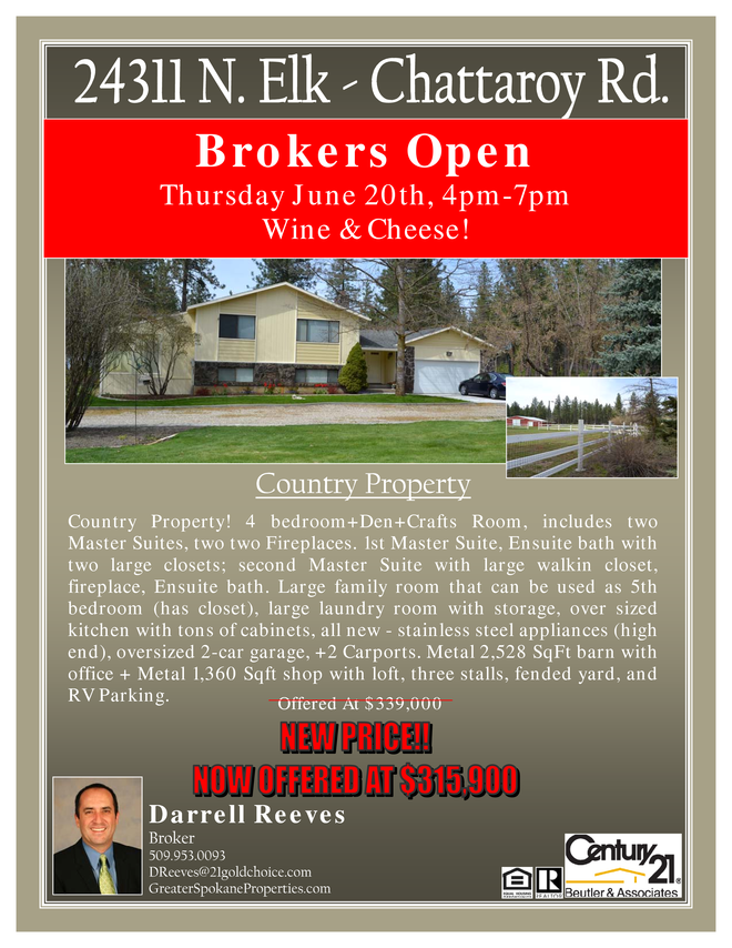 photo 1 of 24311 N Elk Chattaroy Rd, Chattaroy, WA 99003