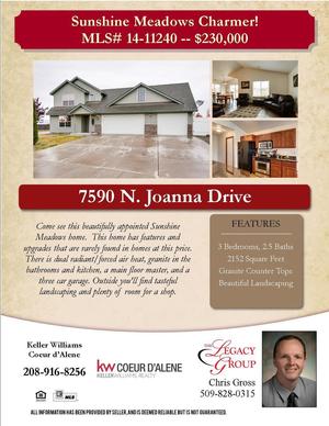 photo 1 of 7590 N Joanna Dr, Coeur d'Alene, ID 83815