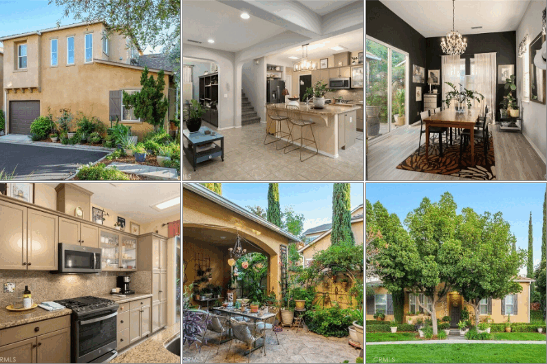 slideshow of listing photos