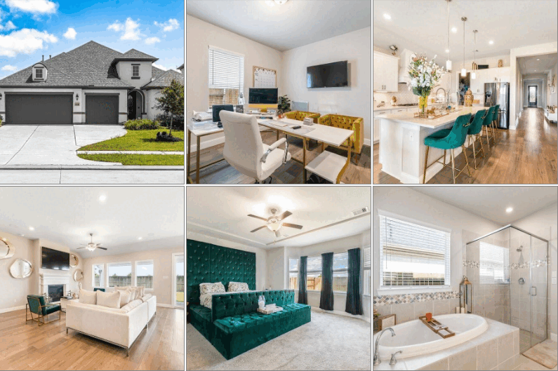 slideshow of listing photos