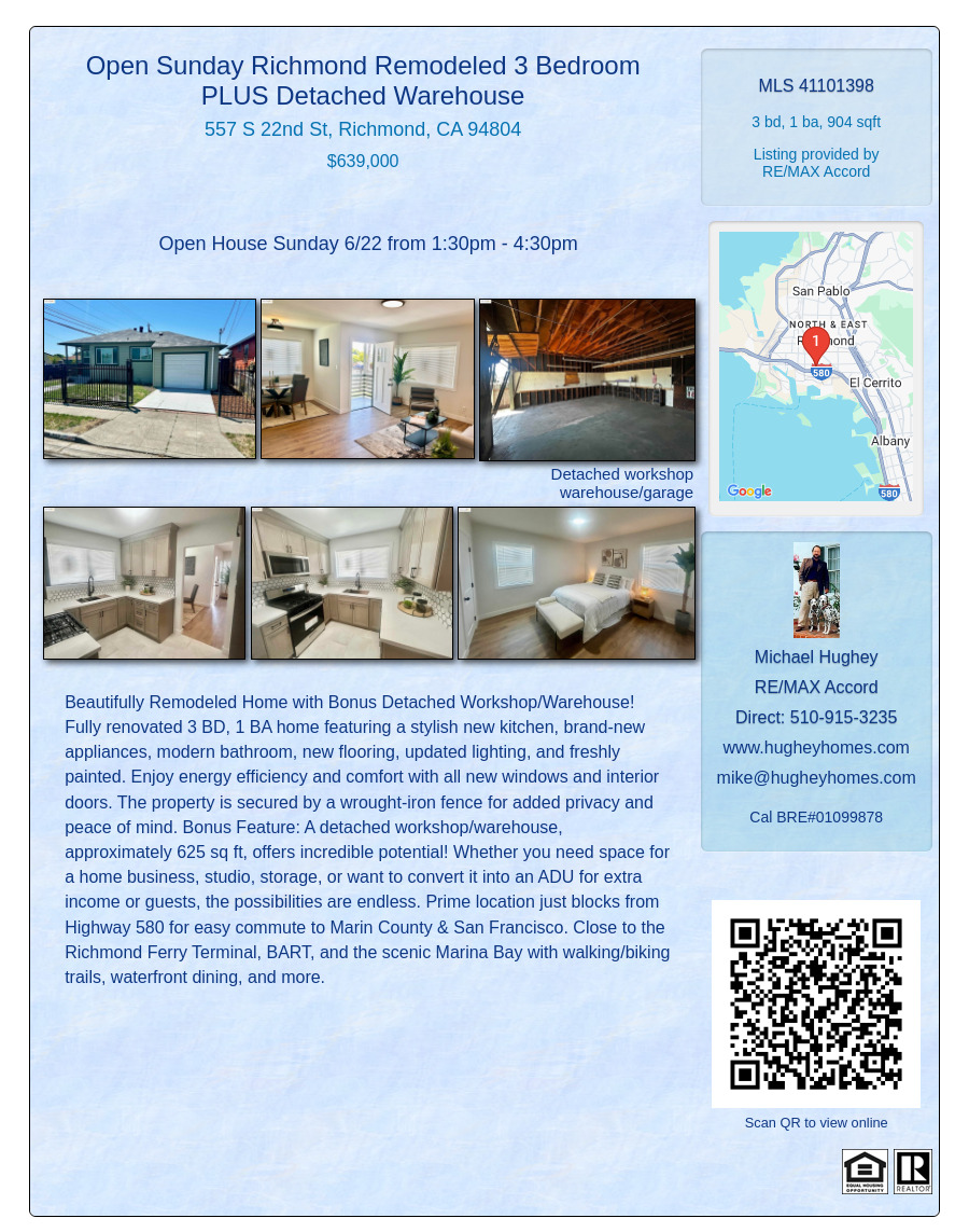 557 S 22nd St, Richmond, CA 94804