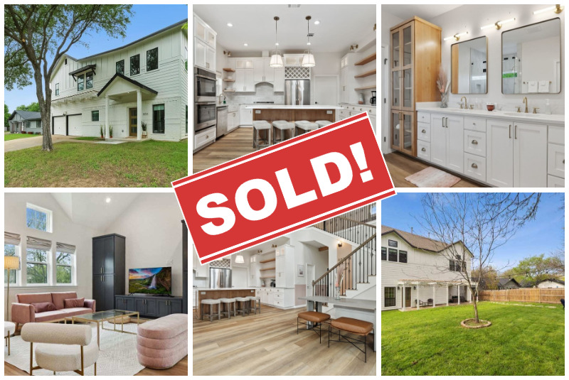 Sold: 800 Newcastle Dr Austin, TX 78745