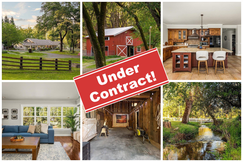 Sold: 1010 Boole Rd, Applegate, CA 95703